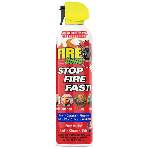 Fire Gone Extinguisher 16oz Can