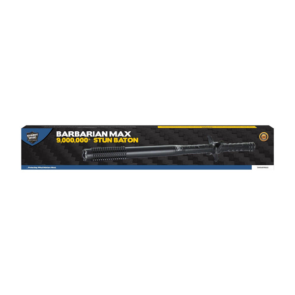 Barbarian MAX 9,000,000* Stun Baton Flashlight